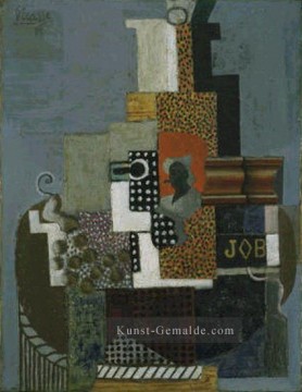 Stillleben Job 1916 kubistisch Ölgemälde